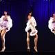 A hologram of Rihanna is displayed during the launch of her global lingerie brand, Savage x Fenty, at Villain in New York City on May 10, 2018 .